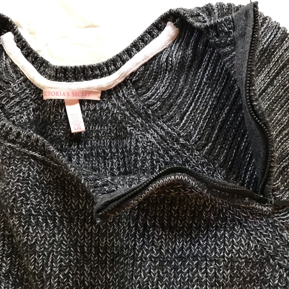 Victoria’s Secret black marl sweater